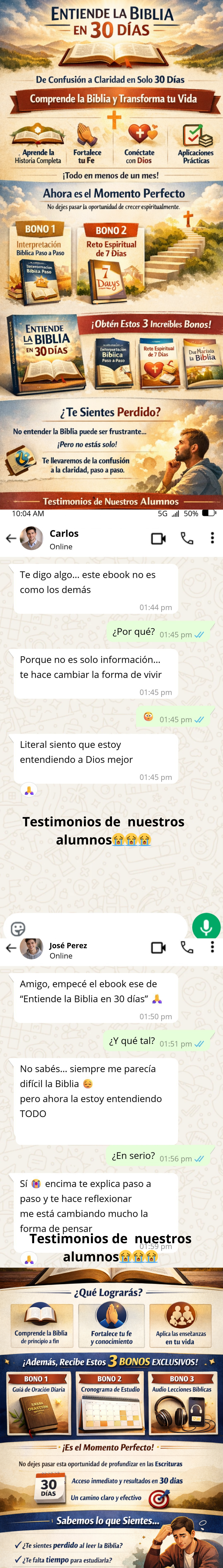 Entiende la biblia en 30 dias